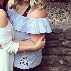 Off the shoulder top